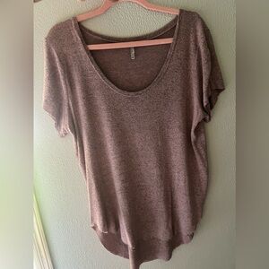 Soft pink Buckle Top